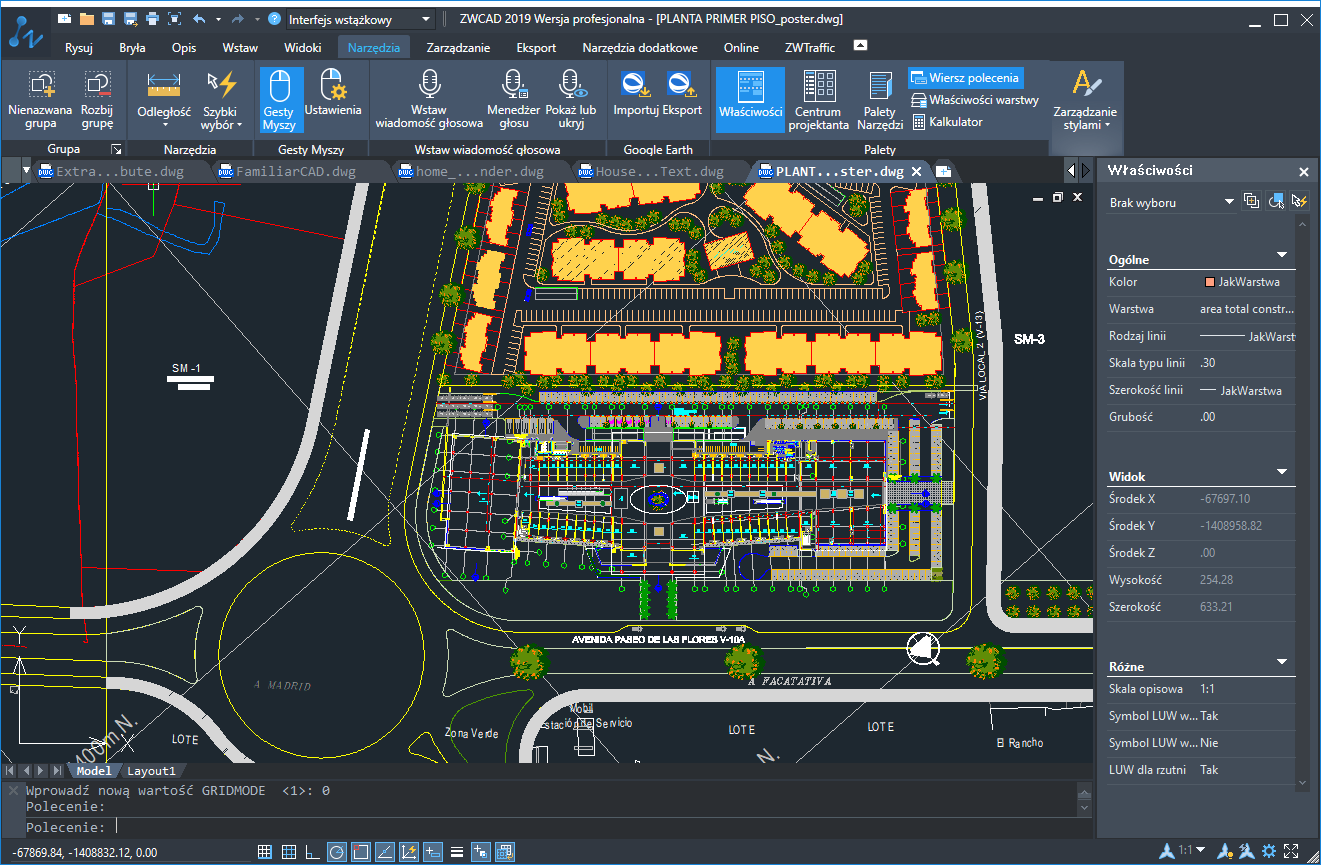 2018-12-04 12_27_31-ZWCAD 2019 Wersja profesjonalna - PLANTA PRIMER PISO_poster.dwg
